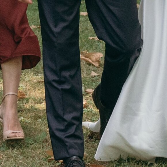 Ted Baker Josh Navy Shawl Collar Tuxedo 42R Made in CANADA - Picture 7 of 7